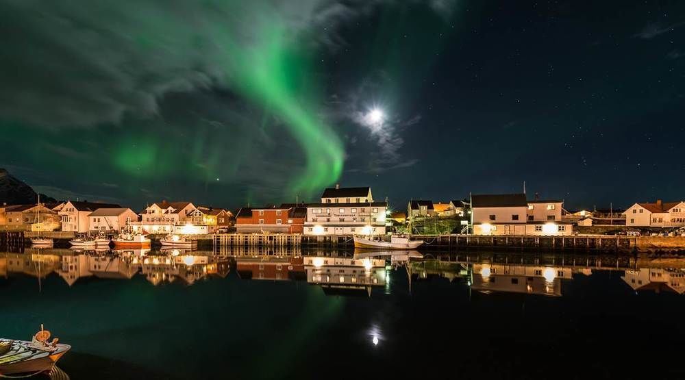 Tobiasbrygga Lejlighedshotel Henningsvær Eksteriør billede