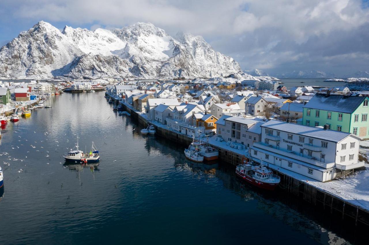 Tobiasbrygga Lejlighedshotel Henningsvær Eksteriør billede