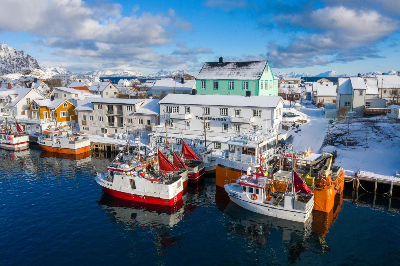 Tobiasbrygga Lejlighedshotel Henningsvær Eksteriør billede