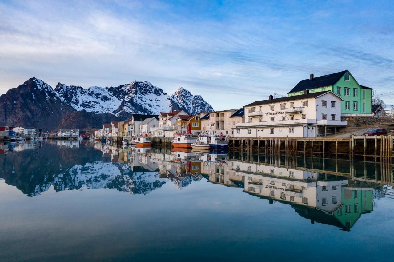 Tobiasbrygga Lejlighedshotel Henningsvær Eksteriør billede